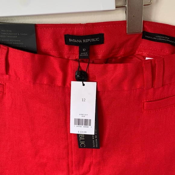 Banana Republic | Logan crop mid-rise trousers - Picture 2 of 4